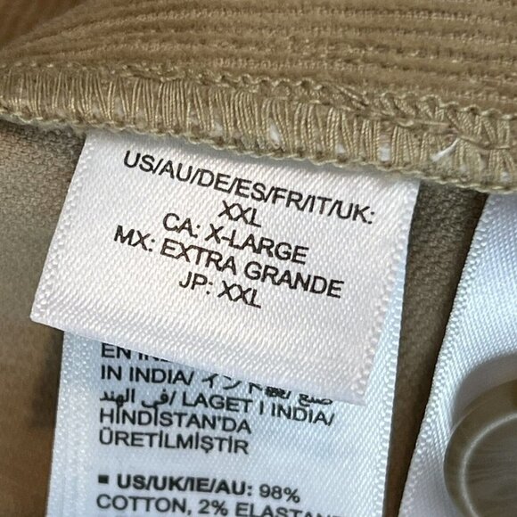 Making the Cut Deconstructed Corduroy Corset Top by Yannik Size XXL NWT - Picture 10 of 12